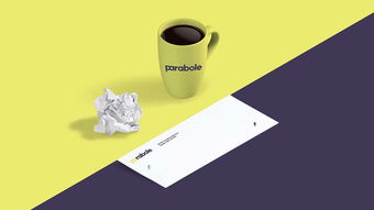 玩轉(zhuǎn)字母與望遠(yuǎn)鏡 Parabole游戲公司的VI與網(wǎng)站形象設(shè)計(jì)